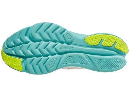 Saucony Kinvara 16\Womens Shoes\White/Aqua
