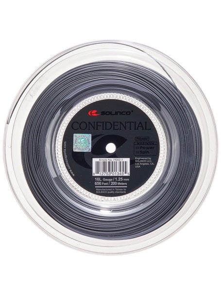 Solinco Confidential 1.25/16L String Reel 