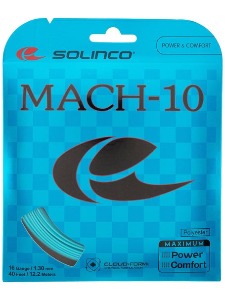 Solinco Mach 10 1.30mm Tennissaite 12m Set