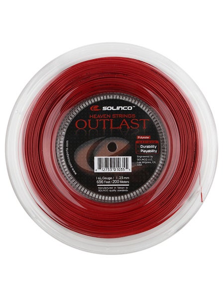 Solinco Outlast 1.25/16L String Reel - 200m 