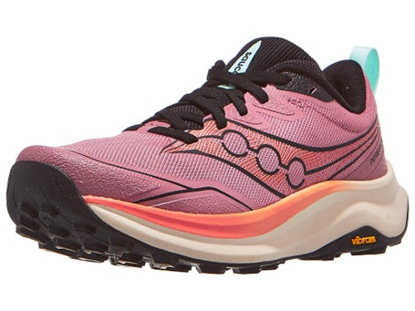Chaussures Femme Saucony Peregrine 16 Mauve Salmon