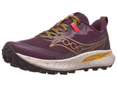 Saucony Peregrine 15\Womens Shoes\Wine/Kodiak