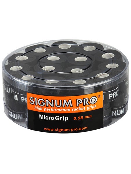 Signum Pro Micro Grip Overgrip Schwarz 30er Pack