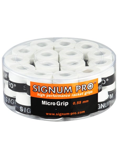 Signum Pro Micro Grip 30-Pack Overgrip White