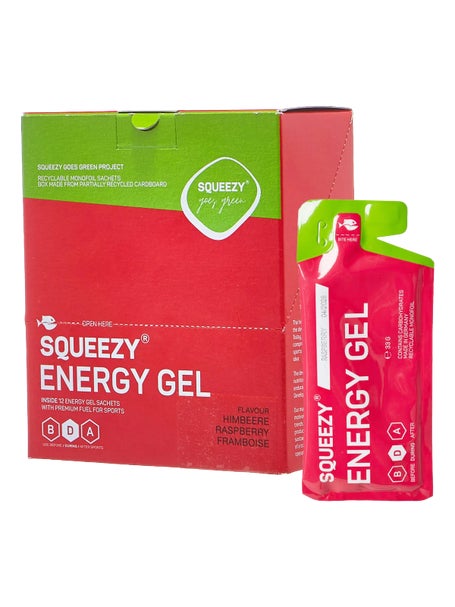 Caja de geles Squeezy Energy 12x33 g