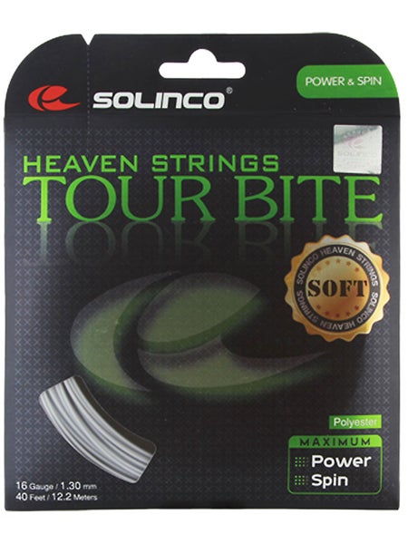 Set de cordaje Solinco Tour Bite Soft 1,30 16