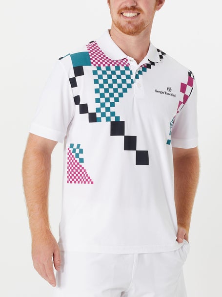 sergio tacchini white polo