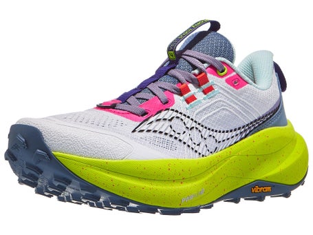 Saucony Xodus Ultra 4\Womens Shoes\White/Citron