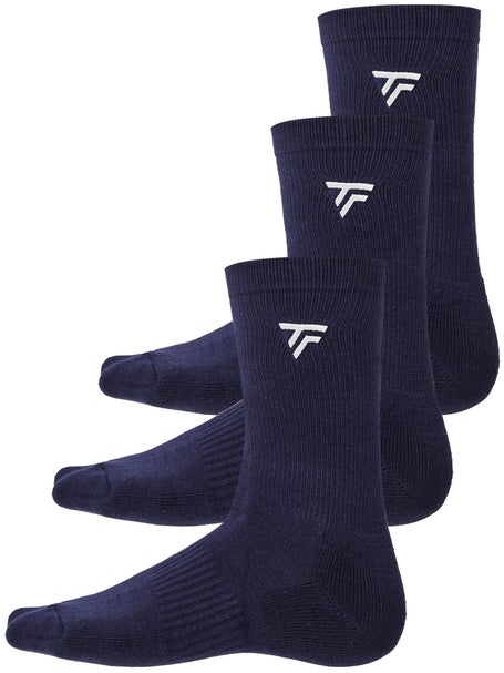 Tecnifibre 3-Pack High Cut Socks Navy