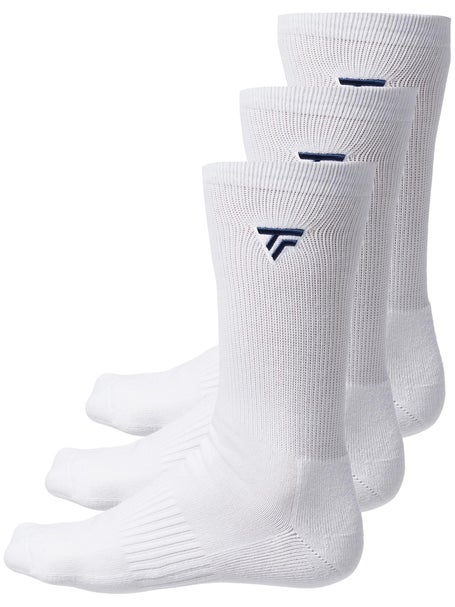Tecnifibre 3-Pack High Cut Socks White