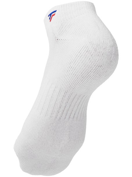 3 paires de chaussettes basses Tecnifibre blanches