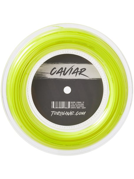Toroline Caviar 17/1.20 String Reel Neon Yellow 100m