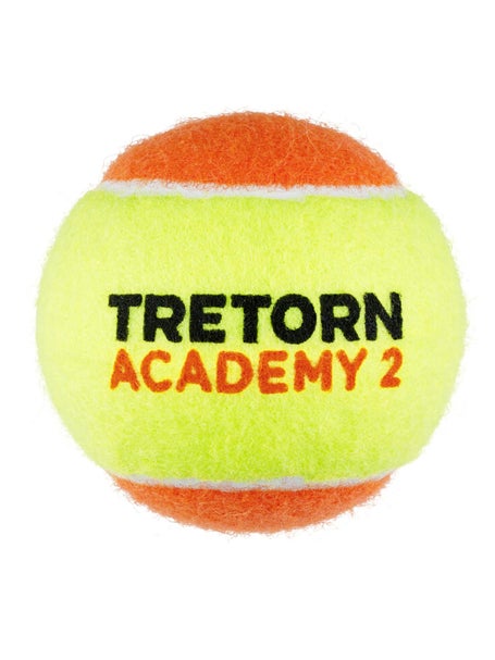 Tretorn Academy Orange Tennis 3 Ball Can