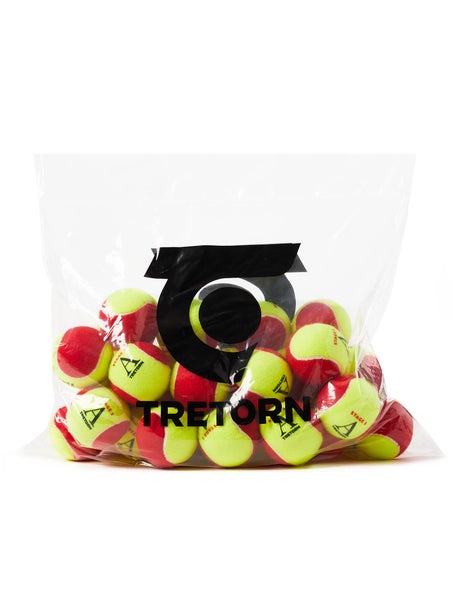 Tretorn Academy Red Felt Balls 36 Ball Bag