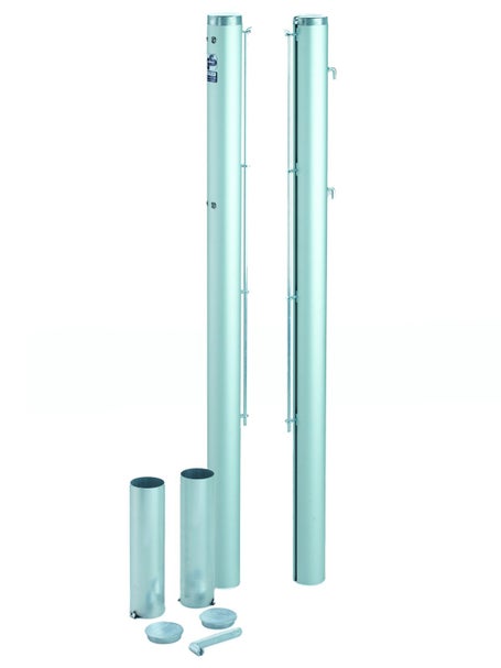 Tegra Aluminium Pole round anodized 83mm set