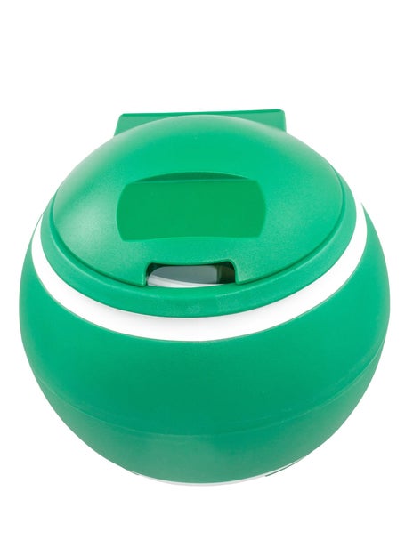 Tegra ball-shaped Trashcan Green