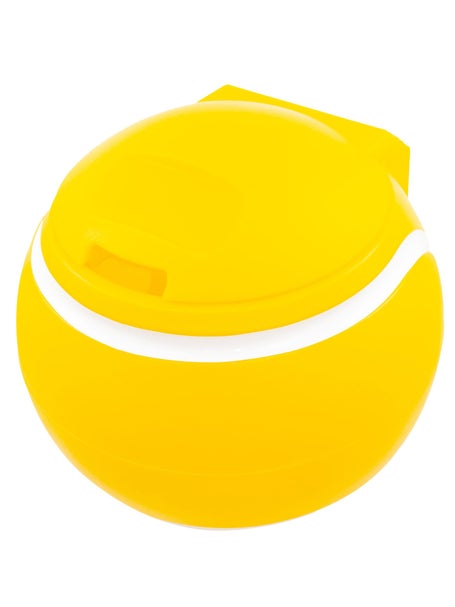 Tegra ball-shaped Trashcan Yellow