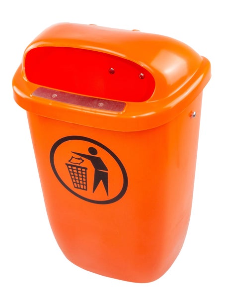 Tegra Trashcan Orange