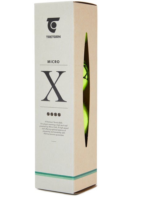 Tretorn Micro X Tennis 4 Ball Can