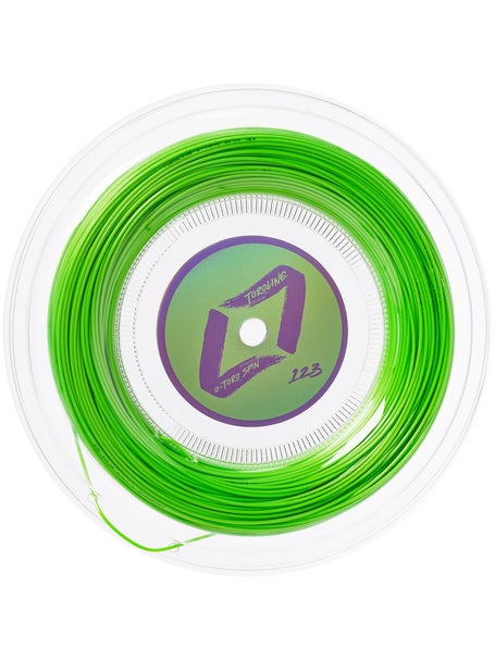 Toroline O TORO Spin 1.23mm Tennissaite 100m Rolle Neongrün