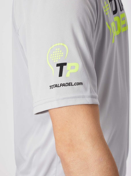 Total Padel Mens Basic Performance Top Silver