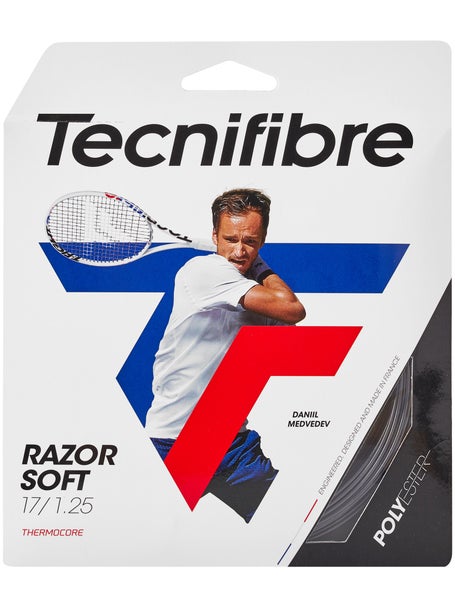 Cordage Tecnifibre Razor Soft 1.25 17 noir