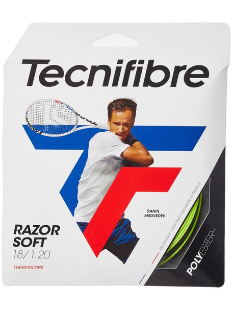 Tecnifibre Razor Soft 1.20mm Tennissaite 12,2m Set Limette