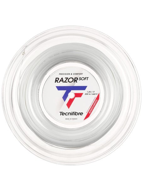 Tecnifibre Razor Soft 1.25/17 White String Reel - 200m