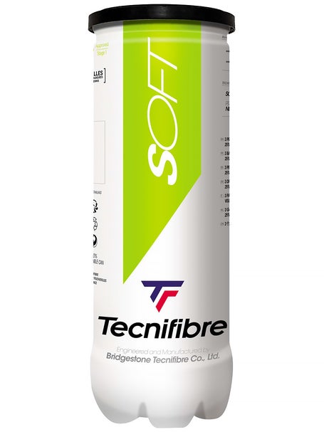Tecnifibre Green/Stage 1 Tennis 3 Ball Can