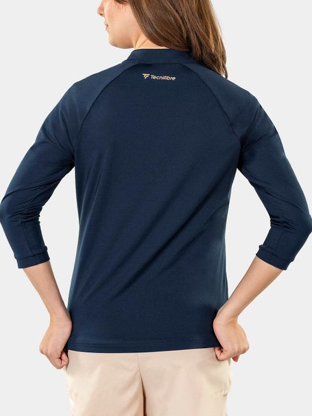 Tecnifibre Womens Pro Thermo Zip 3/4 Longsleeve