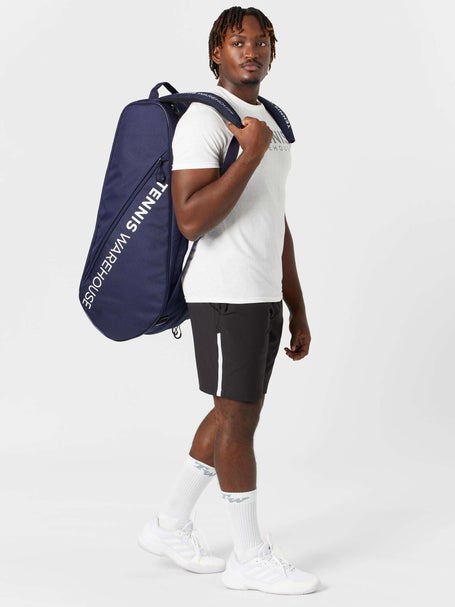 Tennis Warehouse Blue 6 Pack Bag Navy