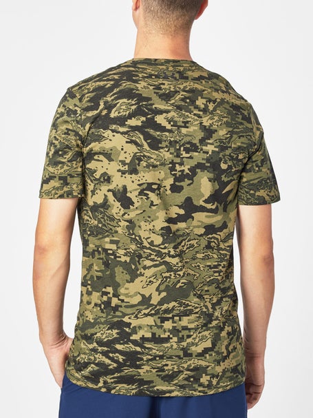 Under Armour ABC Camo Cotton Polyester Long Sleeve T-Shirt