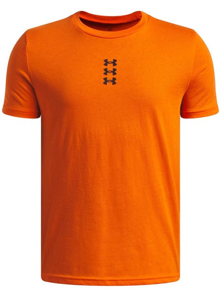 Under Armour Boys Hoops Triple Logo T-Shirt