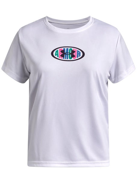 Under Armour Girls Tech Graphic Top