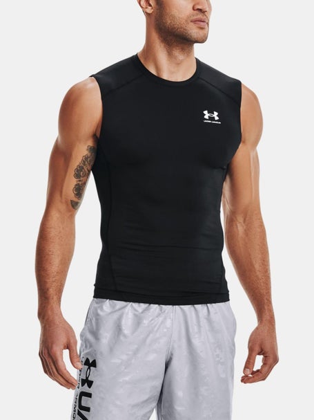 Camiseta sin mangas Hombre Under Armour Men's Heatgear Compression | Tennis Warehouse