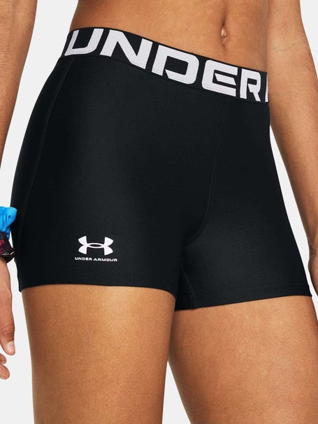 Under Armour Womens HG Armour Mid Rise Shorty (Black)