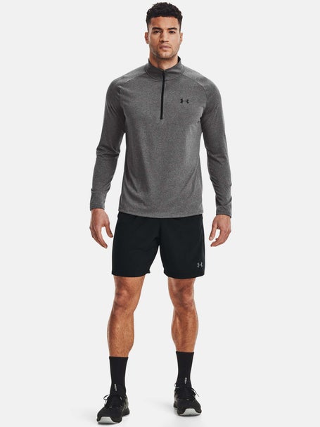 Under Armour Mens Basic Tech Zip Longsleeve