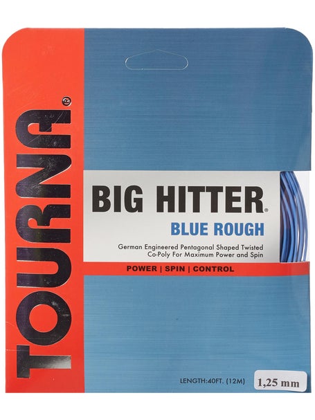 Tourna Big Hitter Blue Rough 17g Tennis String 200m Reel