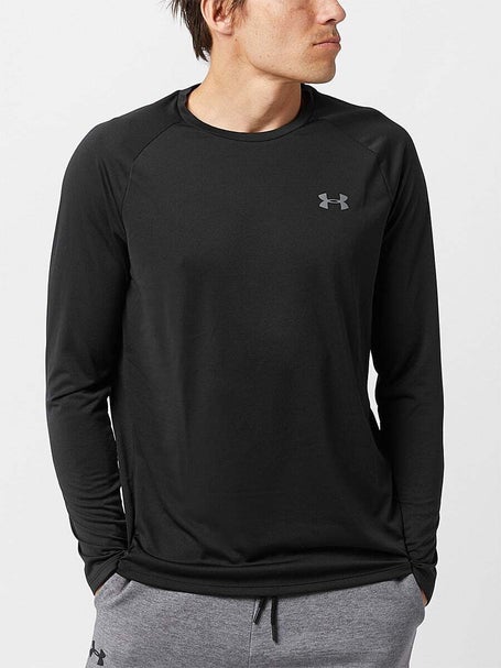 Under Armour Training logo long sleeve t-shirt in grey