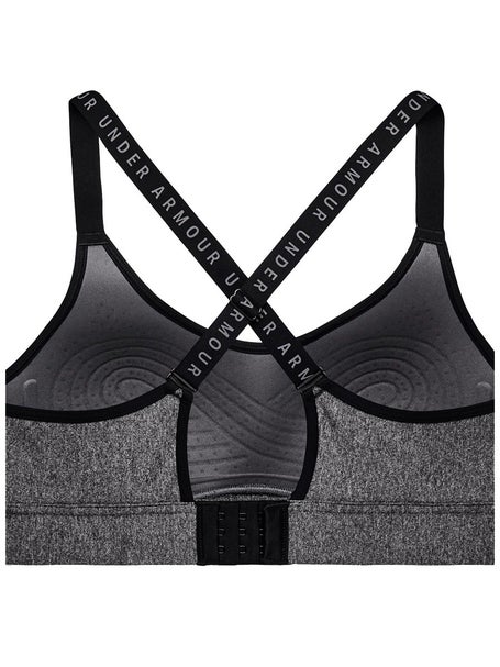 Under Armour Infinity Mid Covered Bra Black/Black/White MD (US 8