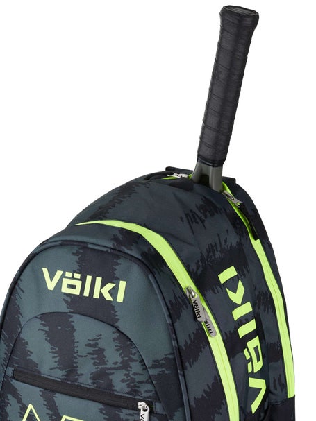 Volkl Zebra Team Backpack Bag (Black/Neon Yellow)