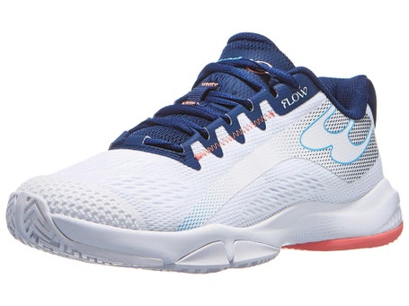 Bullpadel Flow 25V\White/Blue Womens Shoes