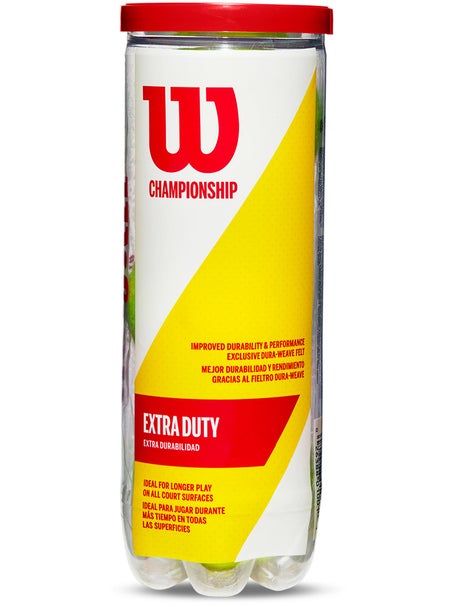 Tube de 3 Balles Wilson Championship