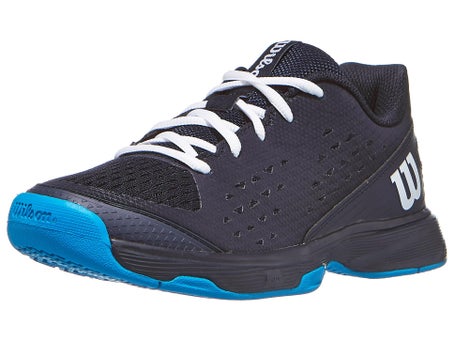 Wilson Rush Pro L JR Navy/White/Atomic Blue Junior Shoe | Tennis ...