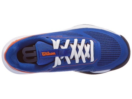 Wilson Rush Pro 5 JR\Blue/White/Orange Junior Shoe