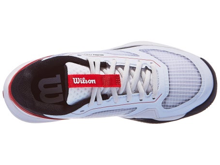 Wilson Rush Pro 5 JR\White/Red/Black Junior Shoe