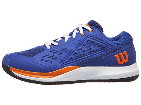 Wilson Rush Pro Ace JR\Blue/White/Orange Junior Shoe