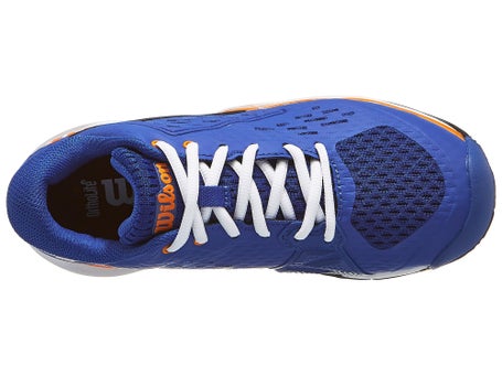 Wilson Rush Pro Ace JR\Blue/White/Orange Junior Shoe