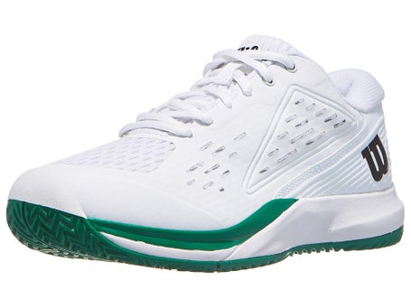 Wilson Rush Pro Ace JR Wh/Wh/Bosphorus Junior Shoe | Tennis Warehouse ...