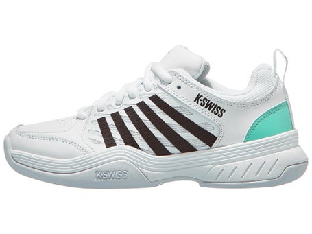 K-Swiss Court Express Carpet\White/Mint/Blk Women Shoe